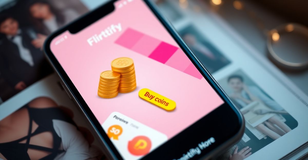 Como funciona o sistema de coins no Flirtify